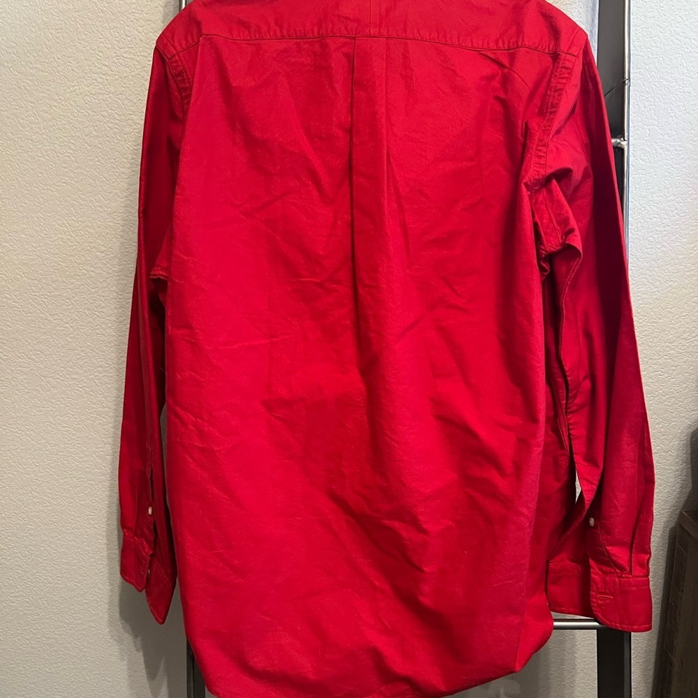 Red Polo Ralph Lauren Button-Up Shirt - Picture 10 of 10